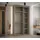 möbel kryspol Schwebetürenschrank Dakota 130 x 235,2 x 60 cm Schwarz