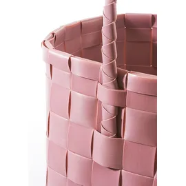 Kobolo Einkaufstasche geflochten rosa XXL
