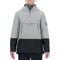 UYN MAN  STREETWISE SOFTSHELL H.ZIP - Cloud/White - XXL