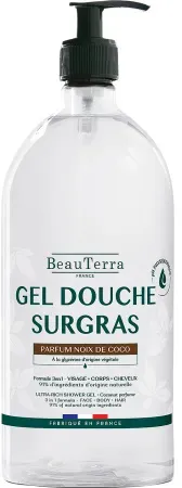Beauterra Überfettetes Duschgel Kokosnuss 1l