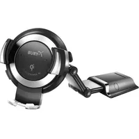 THB Bury PowerKit Qi, Smartphone Halterung, Schwarz, Silber