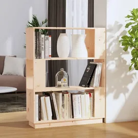 furnicato Bücherregal 80 x 25 x 101 cm Braun