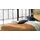 KAWOLA Sofa LOLA Ecksofa Stoff cognac mit motorischer Relaxfunktion Recamiere links - Braun
