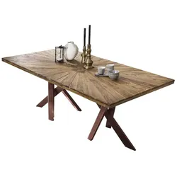 SIT Tisch »TABLES & CO«, HxT: 77 x 100 cm, Holz - braun