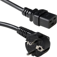 Act Powercord mains connector CEE7/7 male (angled) (0.60 m),