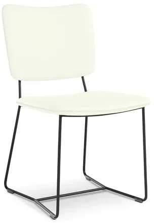 bert plantagie Stuhl Kiko K11 Leder Weiß