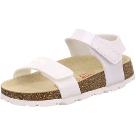 superfit Fussbettpantoffel Weiß 33