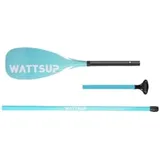 Wattsup - PB-WPAD627 - Paddel Sup, 3 Abschnitte - Carbon Pure - verstellbar 165 bis 215 cm - Gewicht 650 g