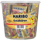 HARIBO Goldbären Minibeutel Fruchtgummi 100 St.