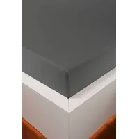 Bellana jersey Royal jersey Spannbetttuch Grau, 180-200 x 200-220