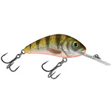 Salmo Rattlin Hornet Floating Wobbler, Salmo Farben:Yellow Holographic Perch, Länge/Gewicht/Laufverhalten/Tauchtiefe:6.5cm / 20g / schwimmend / 2.5-5.0m