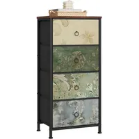 Woltu Kommode 45 x 95 x 30 cm Mehrfarbig