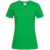 Stedman ST2600_KEGM Basics T-Shirt Women, Grün Kelly, M Größe