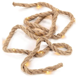 Nipach LED-Lichterkette BI11003 LED Lichterkette Deko-Seil 25 LED 2m