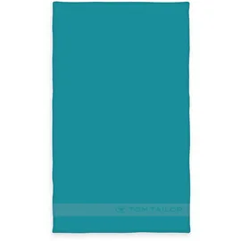 Tom Tailor HOME "Felix in Gr. 135x200 oder 155x220 cm", blau (türkis), B/L: 135cm x 200cm, 1 Stk., 1 Stk.