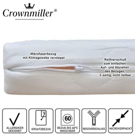 Crownmiller Topperbezug 160 x 200 cm weiß