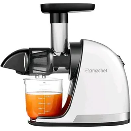 amzchef 1501-WT Slow Juicer weiß