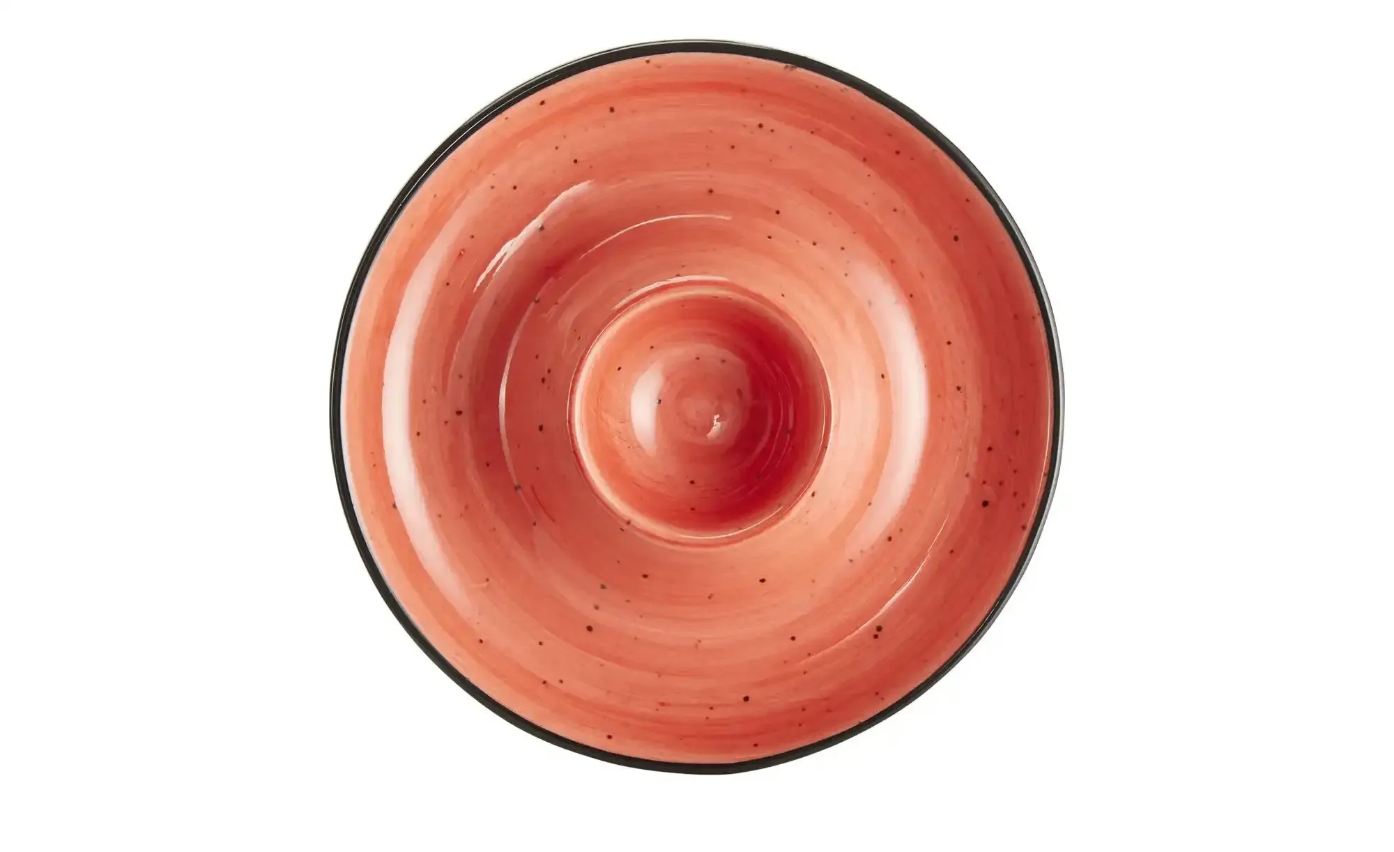 Peill+Putzler Eierteller  Genua , rot , Porzellan , Maße (cm): H: 2,5  Ø: 12.5
