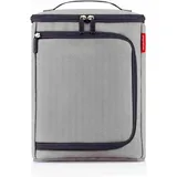 Reisenthel coolerbox Herringbone Grey - Rundum flexibel, praktische Kühltasche mit Zwei Öffnungen