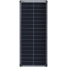 EnjoySolar enjoy solar 80W 12V Monokristallines Solarmodul, 182mm Solarzellen 10 Busbars Solarpanel ideal für Wohnmobil, Balkonanlage, Gartenhäuse, Boot