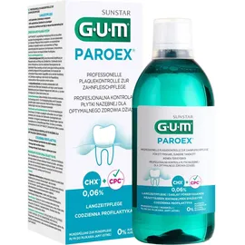 sunstar GUM Paroex Mundspülung 0,06% CHX Minze 500 ml