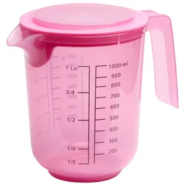 APS Rührbecher mit Deckel "mixup" pink,