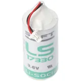 AccuCell Batterie passend für Iseo Libra Schließzylinder Speicherbatterie 3,6V Generation 1