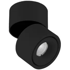 ARCCHIO LED-Deckenstrahler Rotari, 980lm, 1-flg., schwarz - Schwarz