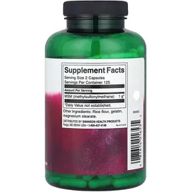 Swanson MSM 500 mg 250 Kapseln