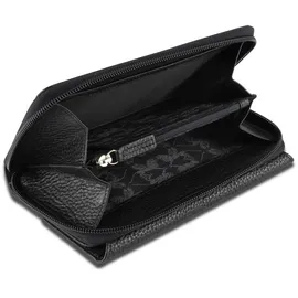 Mano Don Tommas Geldbörse Damen Portemonnaie schwarz