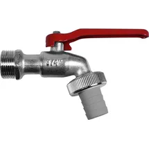 conmetall - celle Kugel-Auslaufventil 3/4" matt chrom
