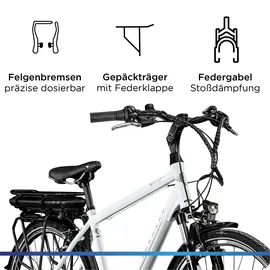 Zündapp Z802 2021 28 Zoll RH 48 cm weiß/grau