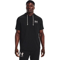 Under Armour Rival Terry LC SS HD black onyx white L