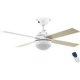 EGLO LOSCIALE 106,6 cm Deckenventilator Braun/Weiß