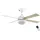 EGLO LOSCIALE 106,6 cm Deckenventilator Braun/Weiß
