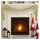 vidaXL Weihnachtskugelgirlande Gold 186 cm Polystyrol