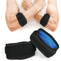 Luxuskollektion Ellenbogenbandage 2 Stück Blau