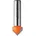 CMT V-Nutfraeser 90 D 19x16 S 12