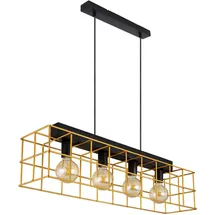 GLOBO MERRIL 4-flg. 20 cm gold, schwarz