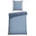 SCHIESSER Silva Minimaldessin Blau 155 x 220 cm + 80 x 80 cm