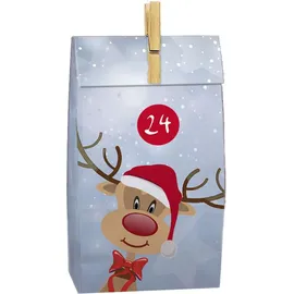 Spetebo Adventskalender Bastelset RENTIER OLE