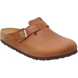 Birkenstock Boston Nubukleder geölt schmal braun 46