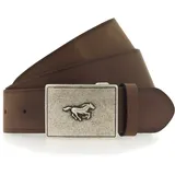 Mustang Koppelgürtel in braun aus Echtleder-100