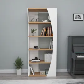 CaliCosy Bücherregal 150 x 63,6 x 23,8 cm Weiß