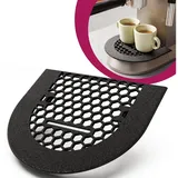 mobilefox Abtropfgitter passend für Delonghi Dedica 685 885 Abtropfblech Vergrößerung Kaffeemaschine Spritzschutz