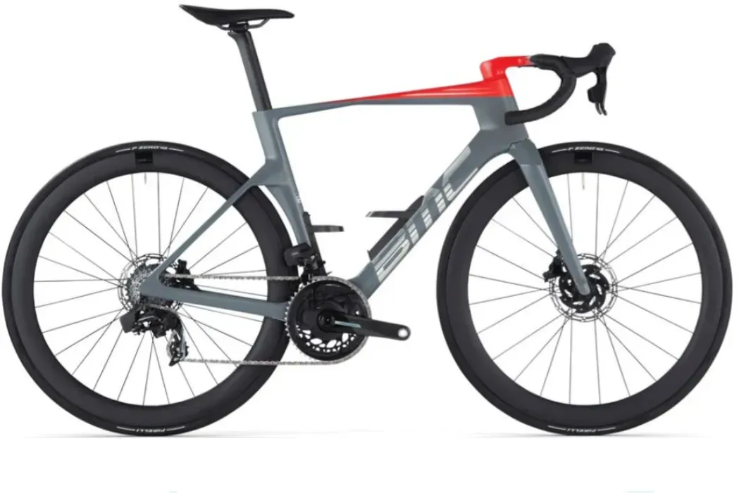 Teammachine R 01 THREE - iron grey - neon red