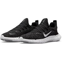 Nike Free Run 5.0 Damen black/white dark smoke grey