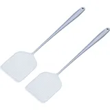 Renkforce RF-6684352 Fliegenklatsche (B x H x T) 11.4 x 50 x 1.3 cm Hellblau