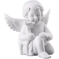Rosenthal Engel mit Bambi Weiss Matt 14 cm