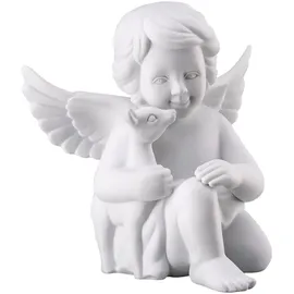 Rosenthal Engel mit Bambi Weiss Matt 14 cm
